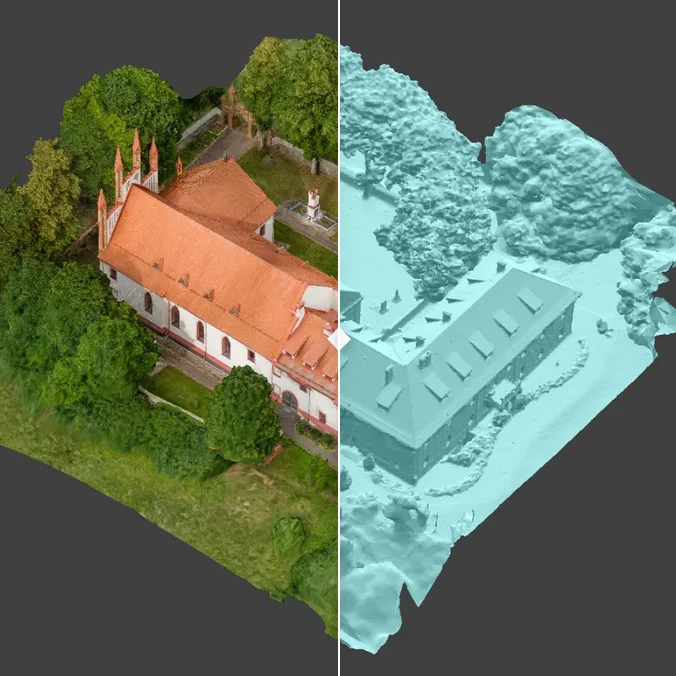 Fotogrametía aerea con dron